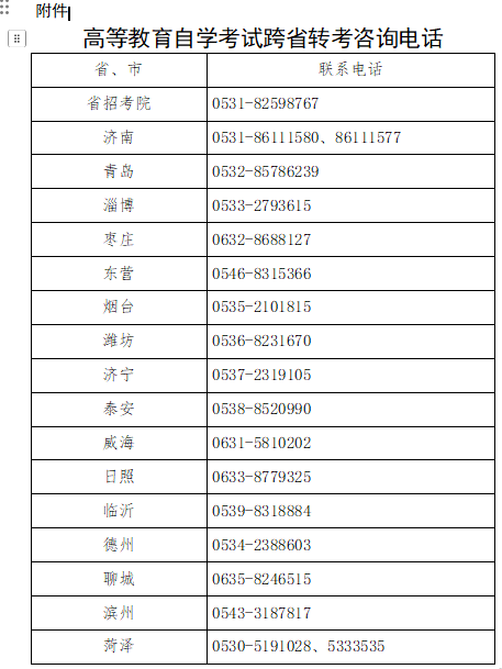 山东省2025年上半年高等教育自学考试跨省转考须知